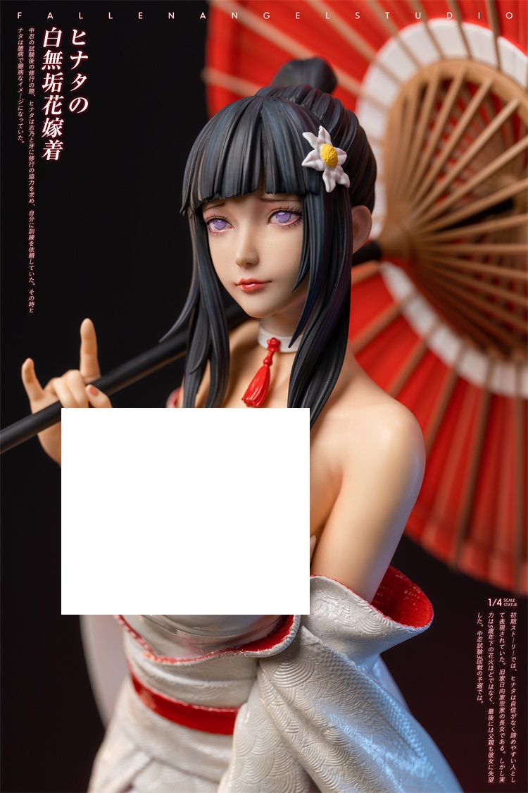 fa雏田 1/4雕像 fabikini火影忍者 美少女手办 绅士gk模型 可月兑