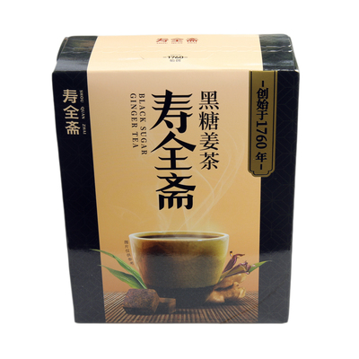 寿全斋黑糖姜茶120g（10条/盒）