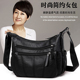 潮牌新款 包包中老年妈妈包水洗软皮大容量单肩包斜挎包女包包旅游