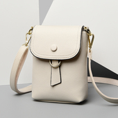 休闲小包妈妈手机包竖款 潮牌韩版 单肩女包包新款 零钱包迷你斜挎包