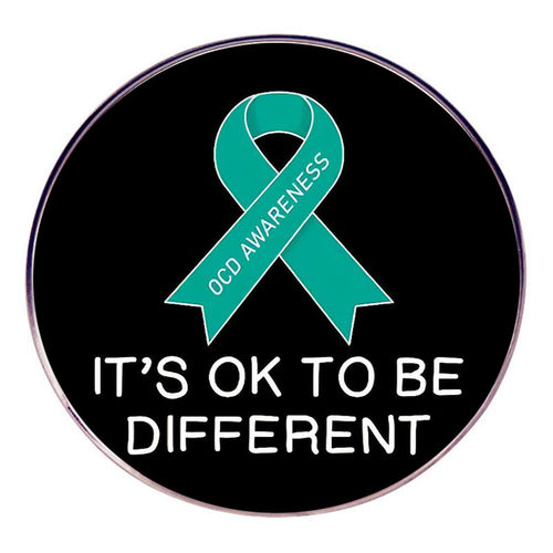 和别人不一样没关系胸针强迫意识别针胸章金属合金徽章配饰