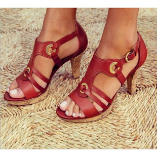 Large size 43 42 41 high-heeled women's sandals 女士大码凉鞋