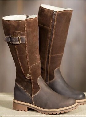 Large size 43 42 41 women's shoes with high-heeled boot 女靴