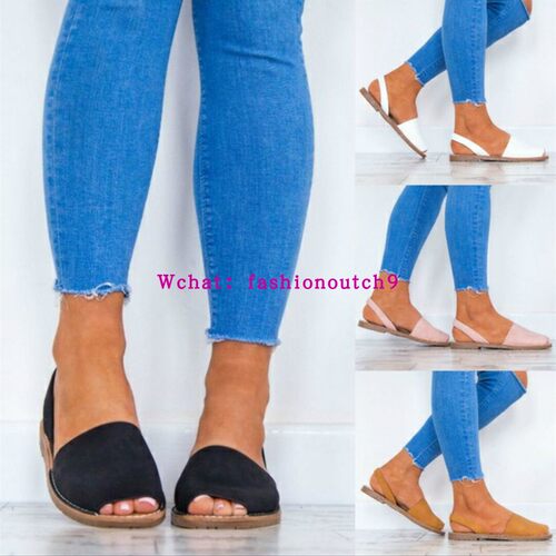 summer women big size 44 43 42 41 flat shoes ladies sandals