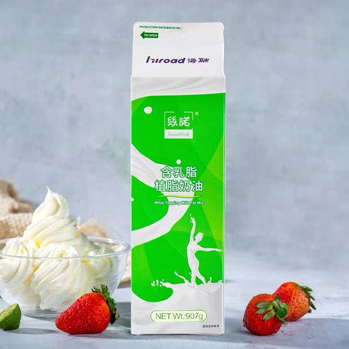 海融丝诺含乳脂奶油980g冰淇凌
