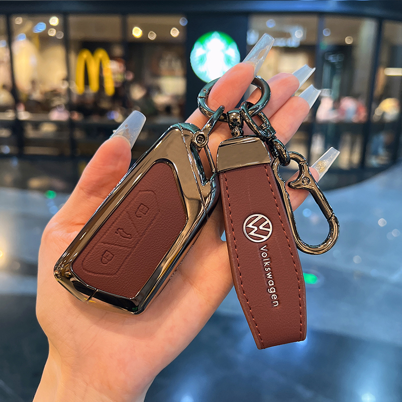 适用大众凌渡L高尔夫8钥匙套pro 途昂x车id3 id4id6揽境rline揽巡