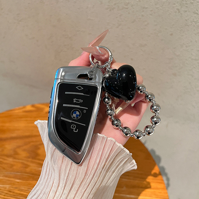 适用宝马钥匙套新款3系4系5系52530li刀锋壳X1系X2X325X4X5扣包车