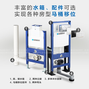 Geei吉博力万向存水弯漩墙排地排台盆下水落水器