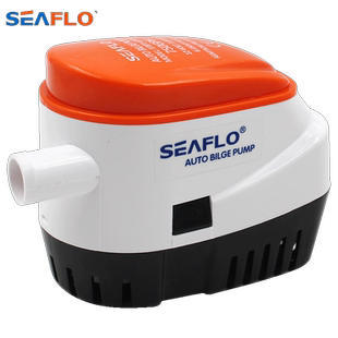 SEAFLO船用舱底排水泵12V潜水小型直流游快艇低水位自动24V抽水机