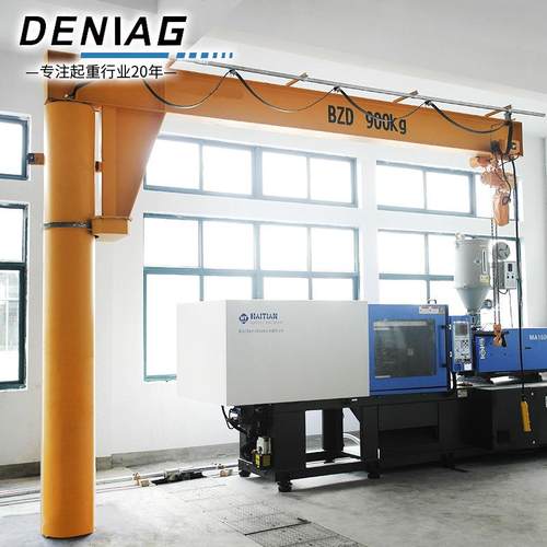 定柱式悬臂吊厂家电动伸缩式旋臂吊1吨手动折臂吊悬臂吊