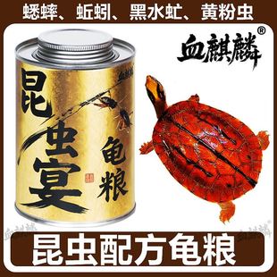 小青龟龟粮饲料黄缘增黄粮草龟巴西龟小乌龟昆虫配方专用粮上浮型