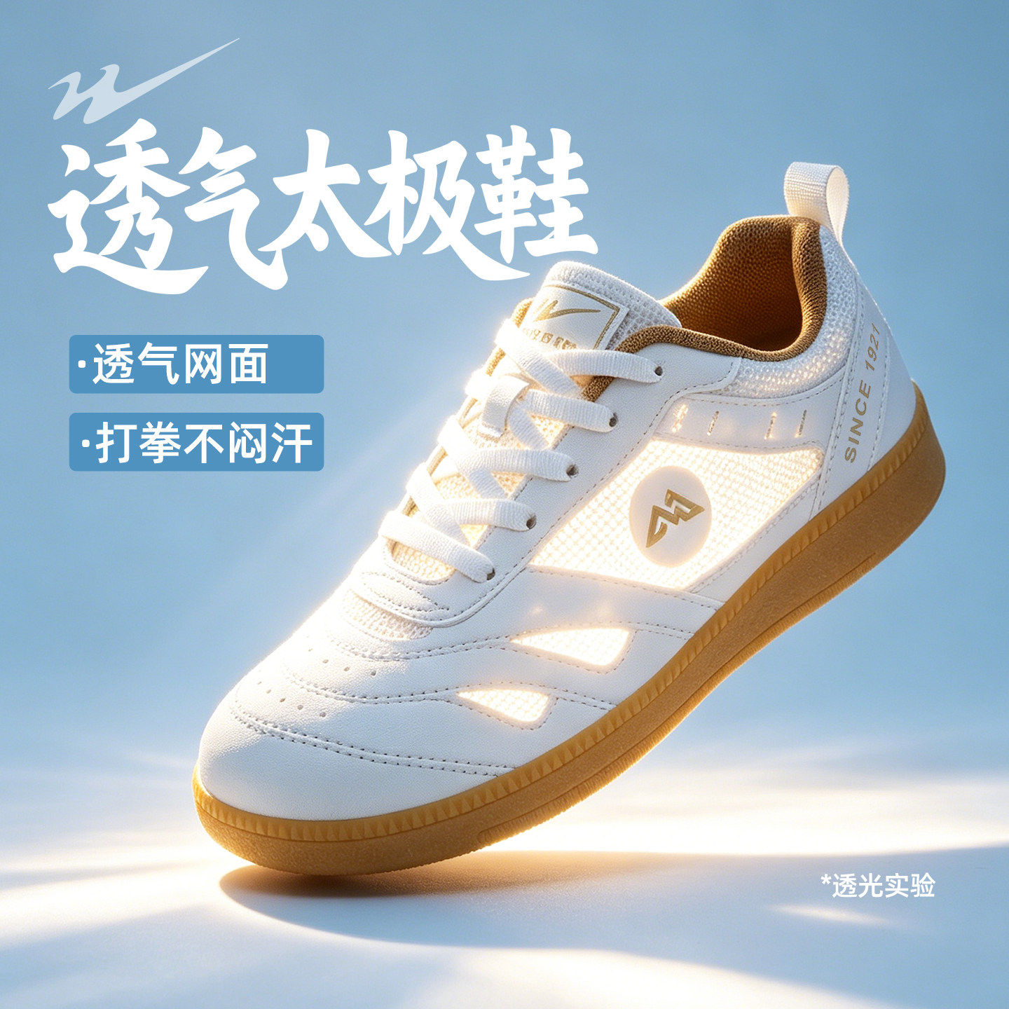 双星2026新款太极鞋女牛筋底夏季透气太极拳鞋八段锦练功鞋女款图片