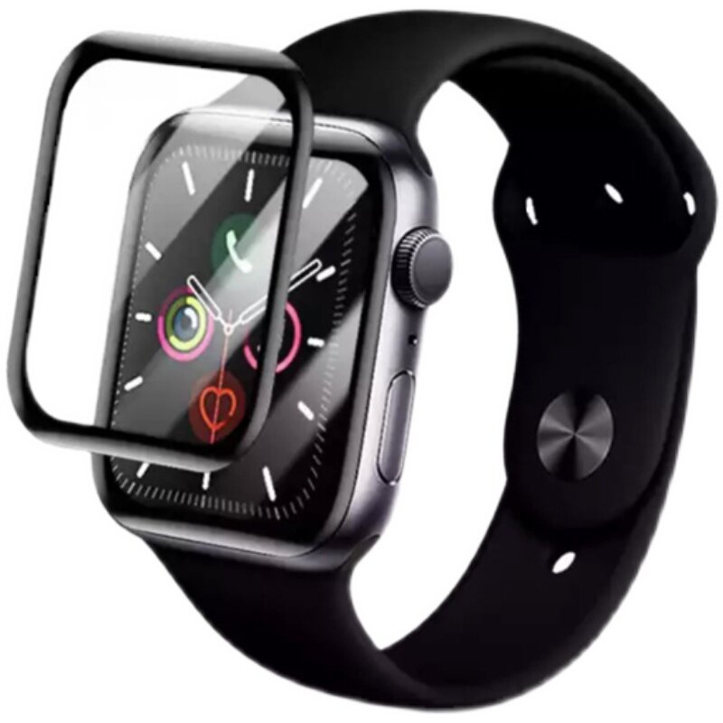apple iwatch6曲面5苹果手表se保护膜4全屏覆盖复合3D软膜1/2贴膜