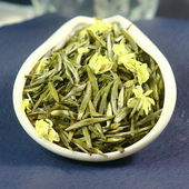 茉莉雀舌花茶2025新茶四川特级浓香型细芽飘雪雀舌茶叶礼盒装 125g