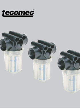 意大利 tecomec/mecline进口高压泵过滤器  洗车机进水滤网