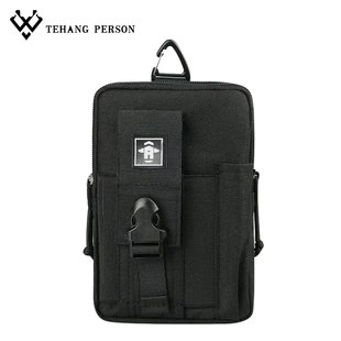 竖款 运动户外手机腰包骑行休闲跑步防水肩包多功能手机包战术腰包