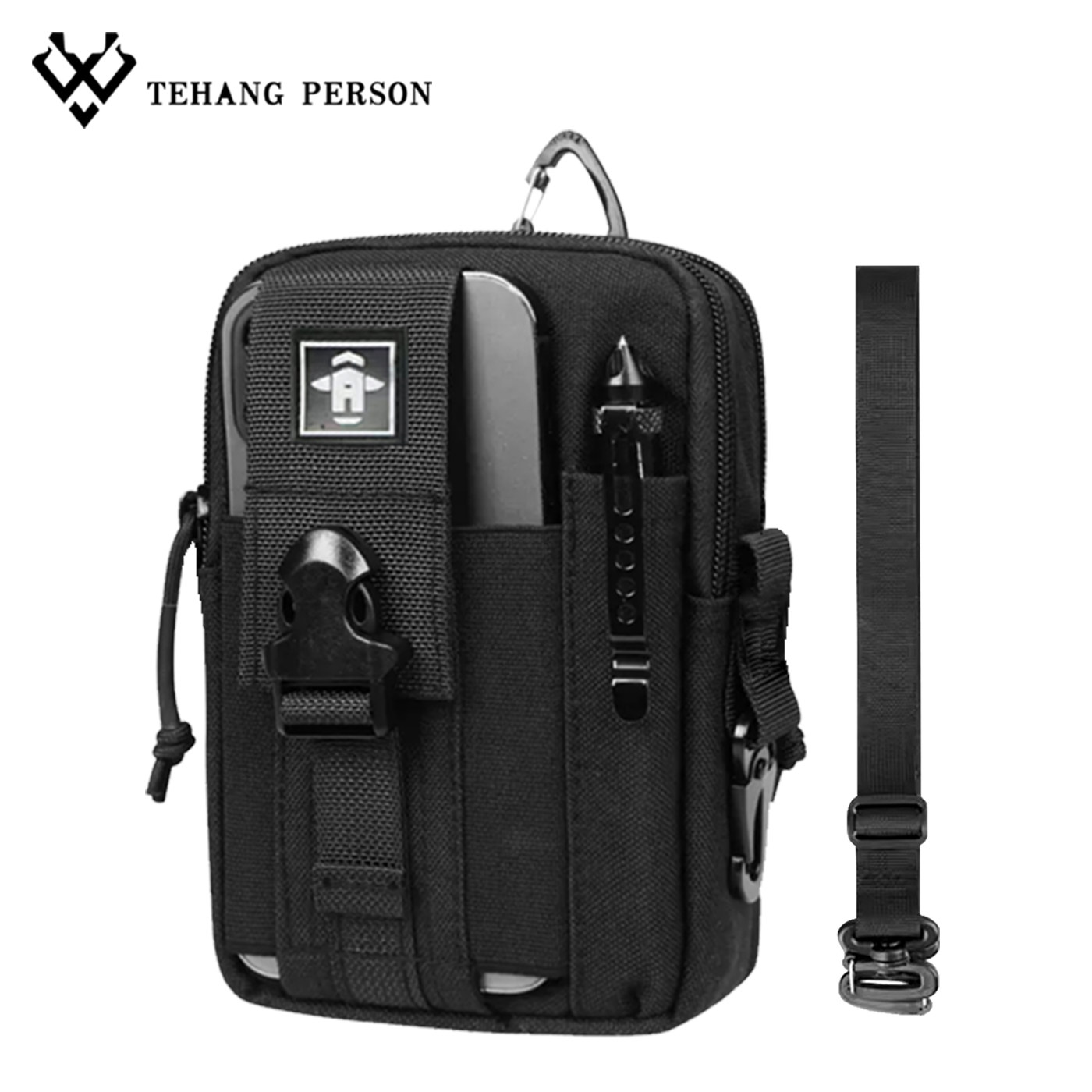 穿皮带腰包男 户外多功能单肩斜跨干活工地防泼水工具包7寸手机包,运动包/户外包/配件,腰包,淘宝优惠券,粉丝福利购,淘宝优惠卷