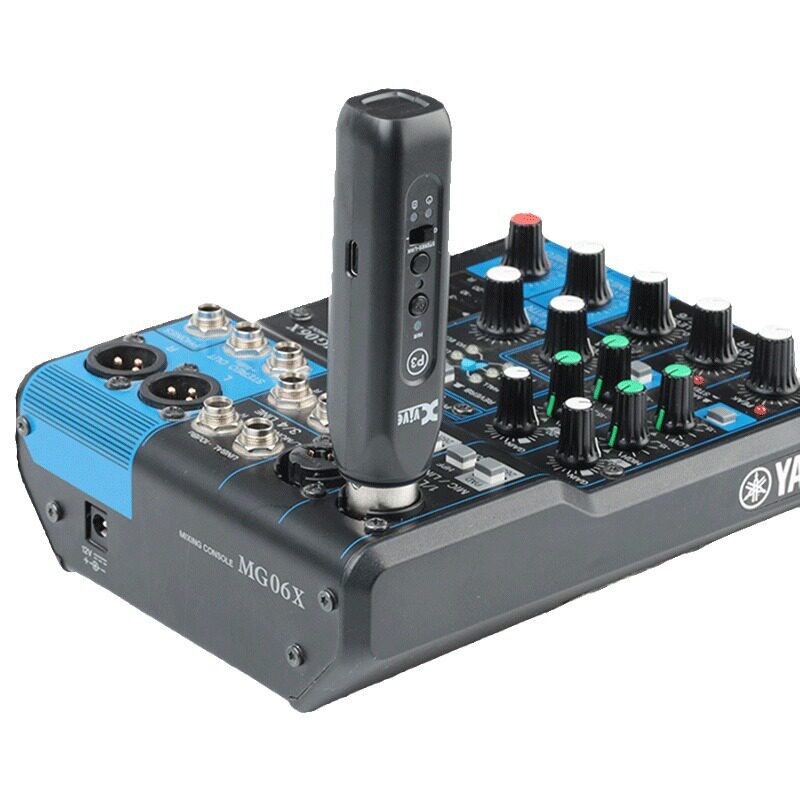 xvive p3 音频接收器调音台卡农蓝牙5.3无线音频传输有源音箱