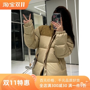 东西南北莆田高版本美版1996羽绒服新款男女士7000蓬面包服刺绣情