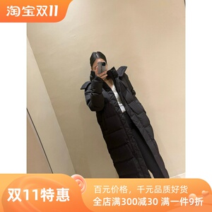 羽绒服九格露露士夹莆田高泡芙南北云朵东西超长款面包服男女版本