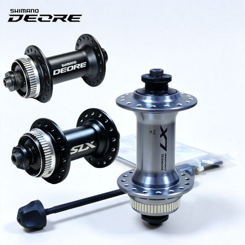 SHIMANO DEORE M615 T675 SLX M7000花鼓32 36孔碟刹自行车花鼓