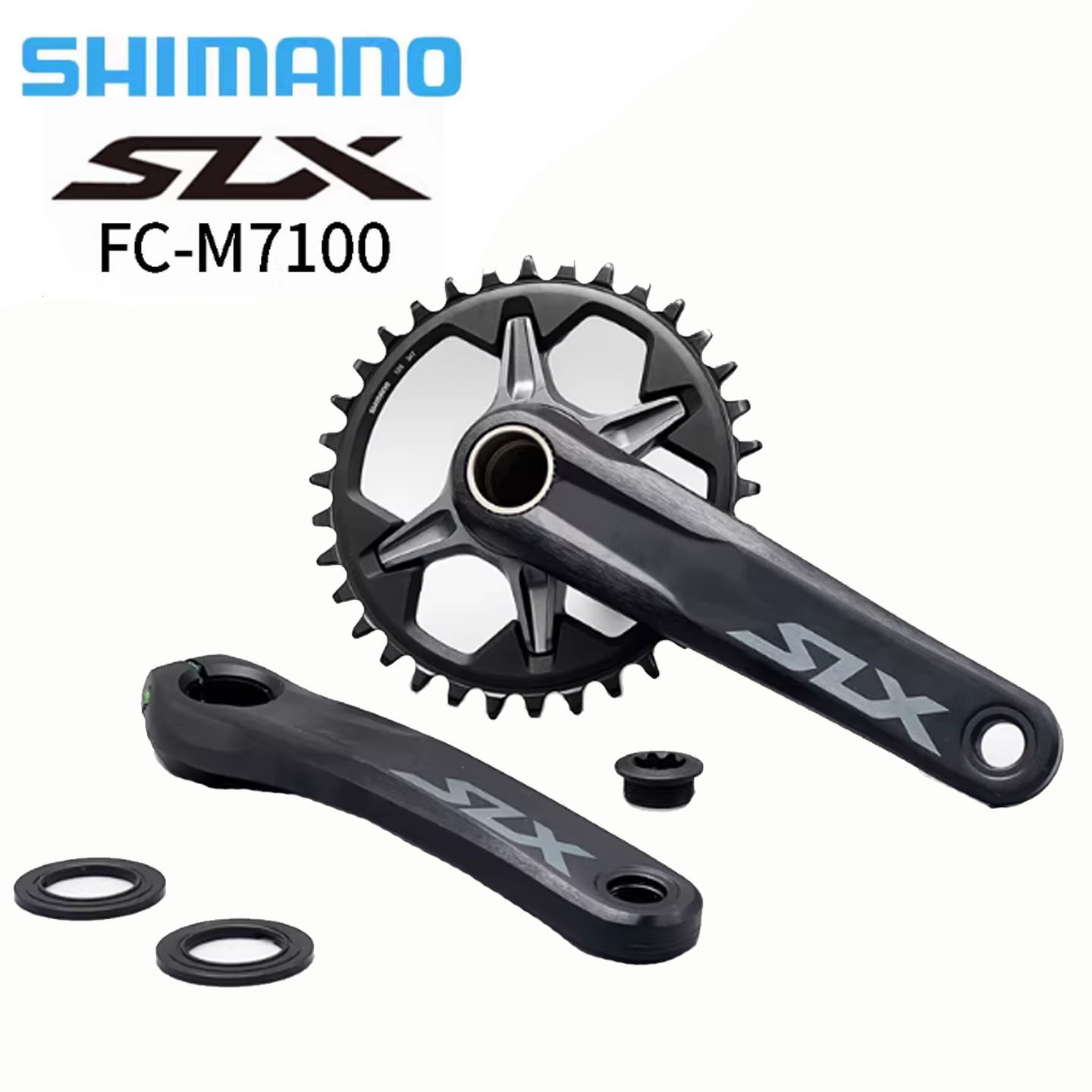 SHIMANO XT SLX M7100 M8100山地自行车牙盘11 12速24速单盘双盘,自行车/骑行装备/零配件,牙盘,淘宝优惠券,粉丝福利购,淘宝优惠卷