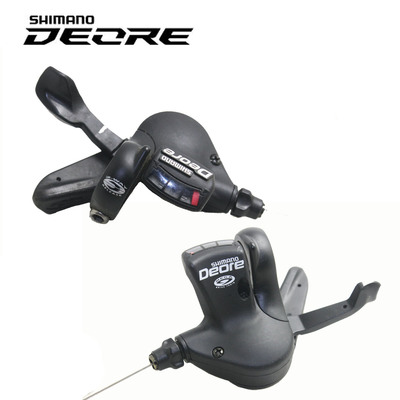 全新SHIMANO DEORE M530 M535 M510指拨 后拨山地车9速27速变速器