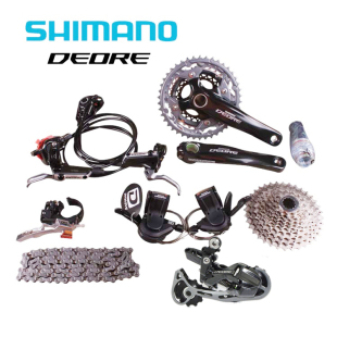 SHIMANO禧玛诺DEORE M590 10速30速套件M591指拨M593后拨前拨M610
