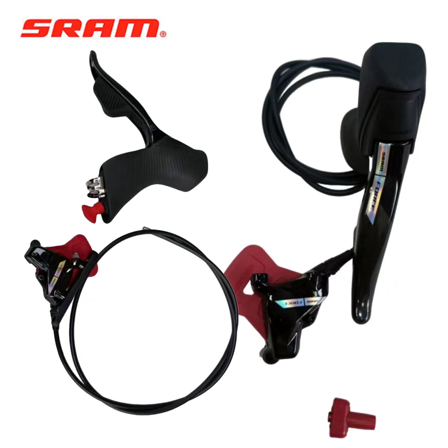 SRAM速联 RED FORCE RIVAL AXS手变12速无线电子变速公路油刹夹器