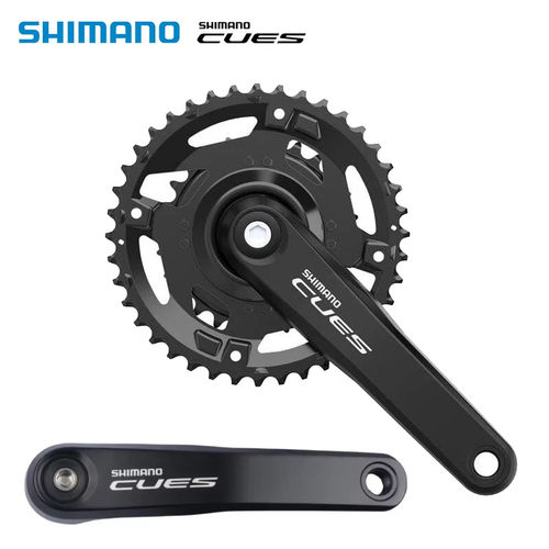 SHIMANO CUES U4000 山地车牙盘曲柄 170 40-26T 36-22T方孔牙盘