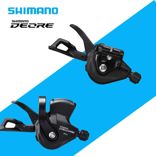 SHIMANO禧玛诺DEORE M4100M5100M6100指拨山地车10/20/30速变速器