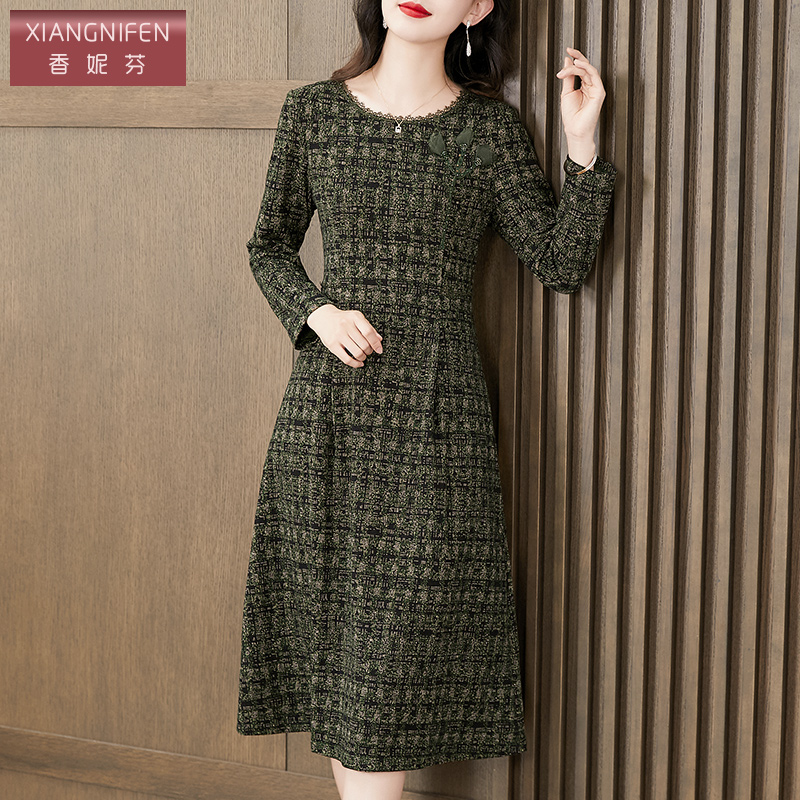 香妮芬简约通勤优雅端庄