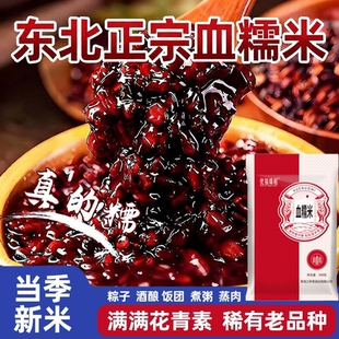 血糯米黑米新米正宗东北商用锅巴五谷杂粮5斤酒酿奶茶糯紫米米糕