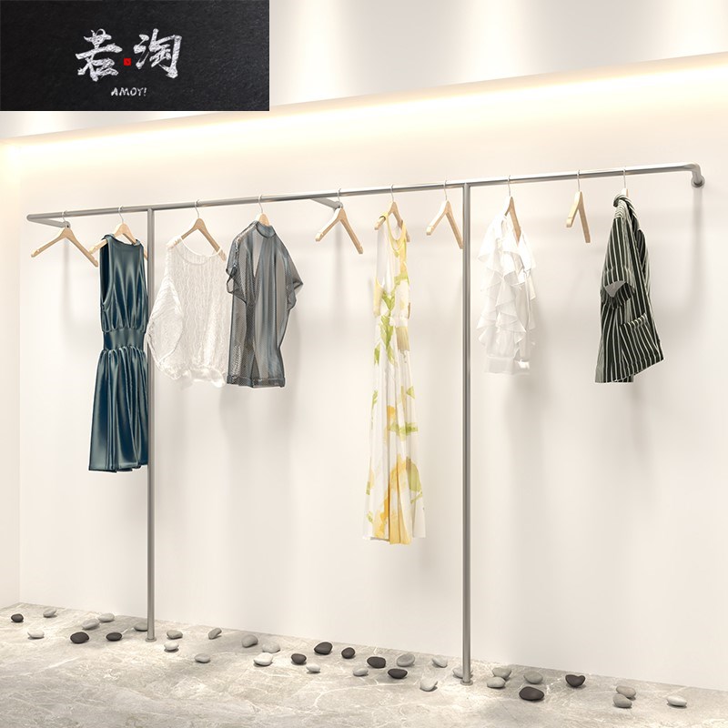 服装店墙壁挂架挂衣服的架子墙上卖衣服摆货展示架陈列架装饰道具