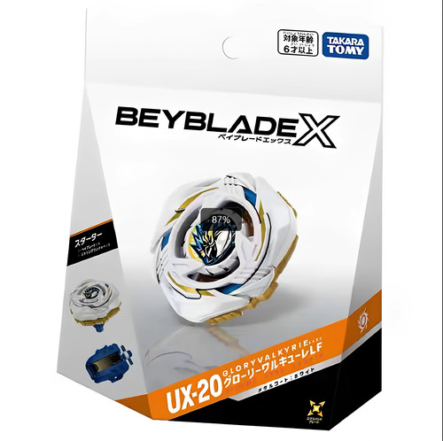 多美BEYBLADE X UX-20女武神霸旋陀螺战斗陀螺爆旋陀螺玩具