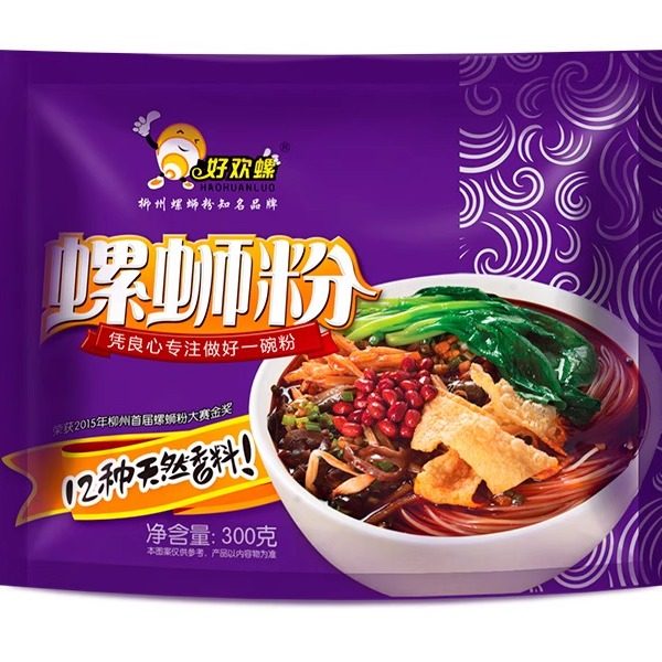 好欢螺300g酸辣袋装螺蛳粉包邮