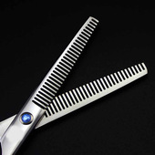 双面齿 6.0 美发剪刀 双面牙 打薄剪 寸