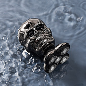 刮胡刀 刮光头机五三刀头电动剃须刀充电式 新款 剃光头智能男士