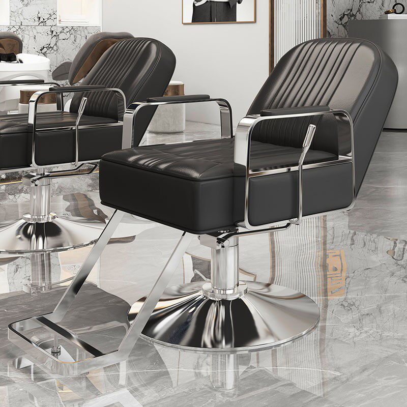 网红可放倒理发店椅子网红美发椅发廊专用剪发椅升降高档烫染