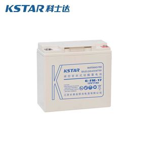 科士达铅酸蓄电池12V17AH免维护6-FM-17通讯设备UPS应急消防包邮
