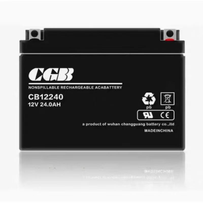 全新长光12V24AH铅酸免维护CB12240UPS应急EPS消防通讯直流屏包邮