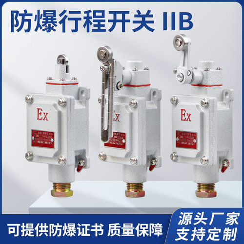 防爆行程开关限位dlxk滚轮bzx51