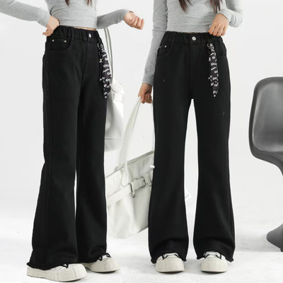 女童秋季牛仔裤2025新款