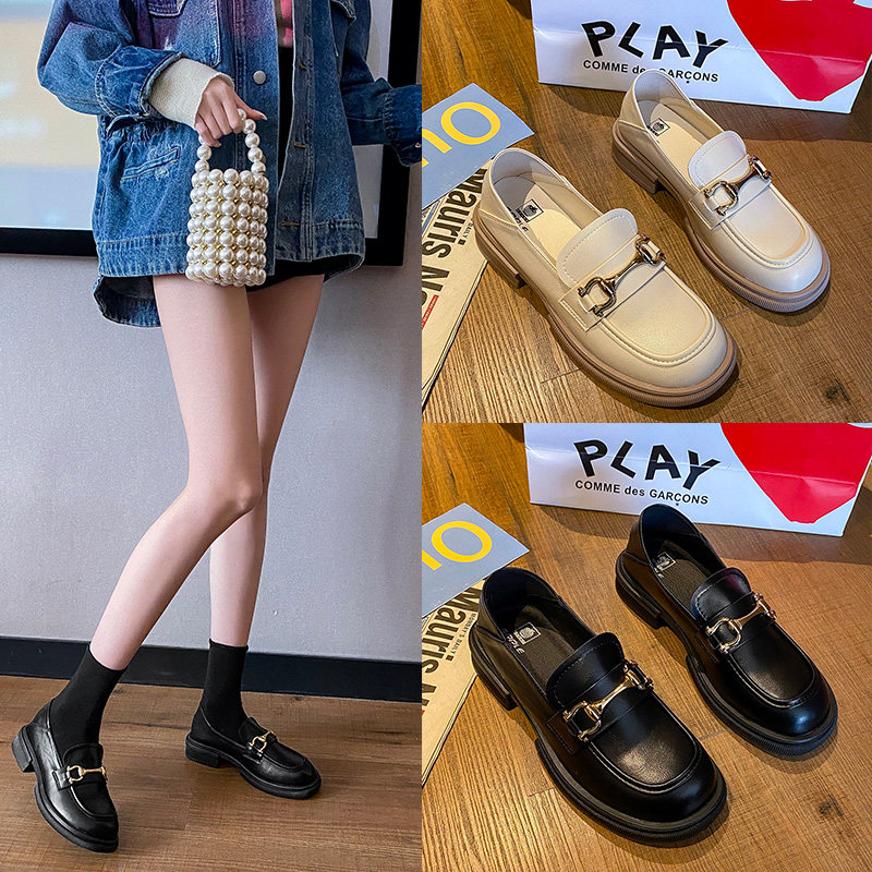 2022年春季平底小皮鞋女鞋jk玛丽珍鞋英伦风日系复古一脚蹬单鞋子|ruв категории Женская обувь, низкий чистка - от Buy2taobao.com для оказания профессиональной услуги покупки агента Taobao