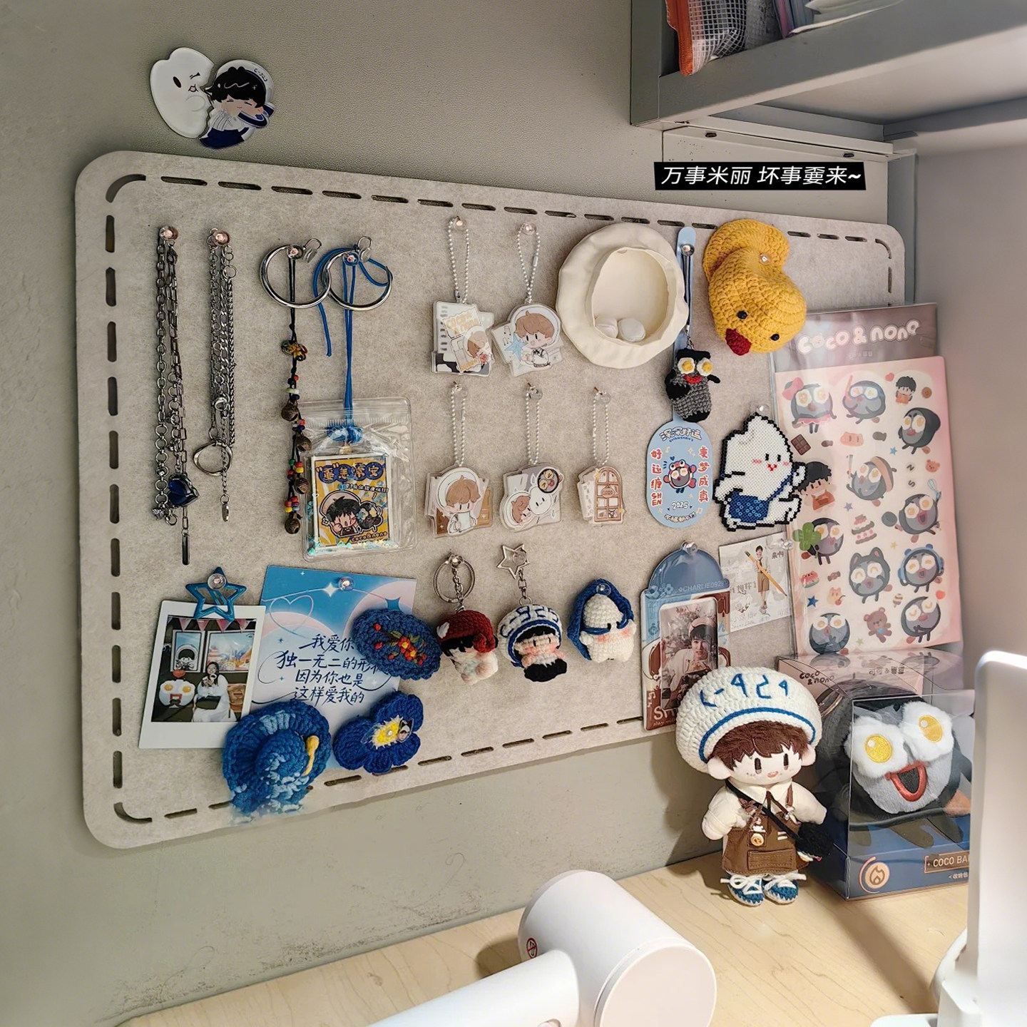 可定制不伤墙创意照片墙毛毡板背景板高级感客厅展示墙幼儿园留言板挂