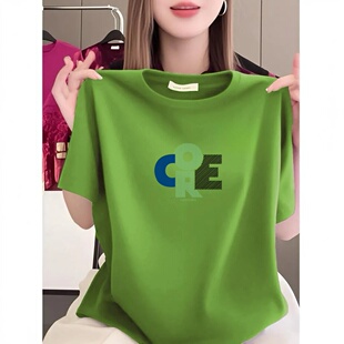 字母印花中年妇女商场同款 短袖 妈妈装 套装 新款 清仓捡漏中老年女装