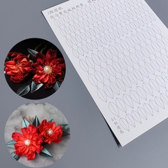 你与繁花 J组43-86号缠花原创设计缠花非遗diy A4350g打印卡纸