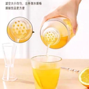 pc雪克杯三件套手摇塑料调酒器摇奶茶器皿暴打柠檬有刻度水果冰块