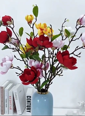 婚庆佛山家居装饰玉兰花仿真花