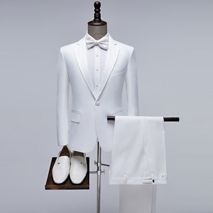 舞台表演大合 套装 优选演出服男艺考西服歌t手主持人礼服男士 西装